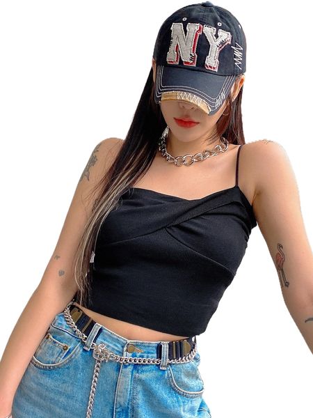 dazy twist detail crop cami y6xw#, White
dazy twist detail crop cami y6xw#, White