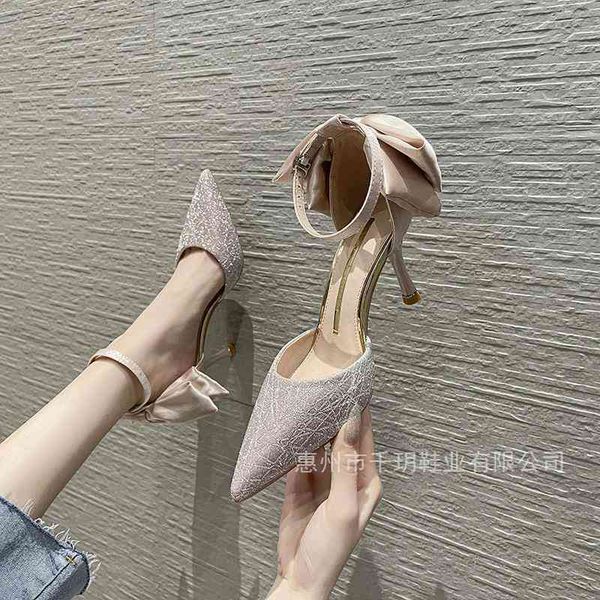 dress shoes high heeled shoes versatile summer one line with baotou sandals women's thin heels sequins pointed psdhl d0s0, Black
dress shoes high heeled shoes versatile summer one line with baotou sandals women's thin heels sequins pointed psdhl d0s0, Black