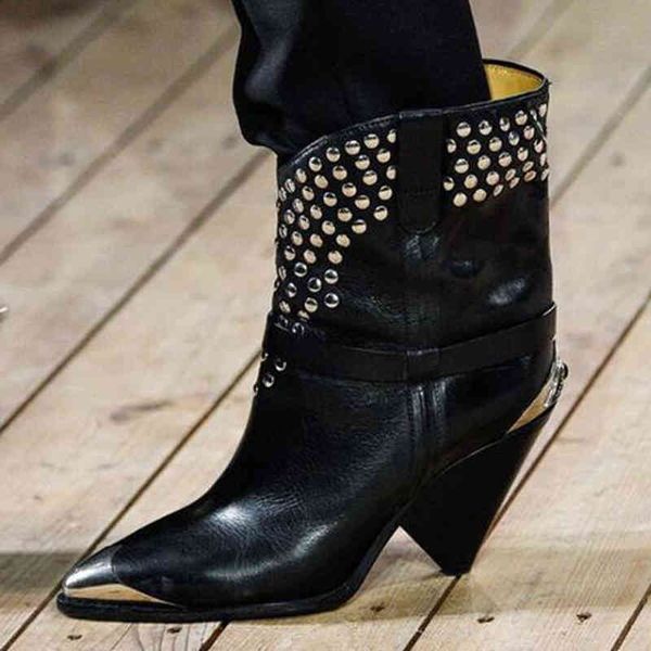 boots chic metal women pointed toe martin ankle ladies rivets iron nails shoes from women's leaps slip-on biker krcu jnym, Black
boots chic metal women pointed toe martin ankle ladies rivets iron nails shoes from women's leaps slip-on biker krcu jnym, Black