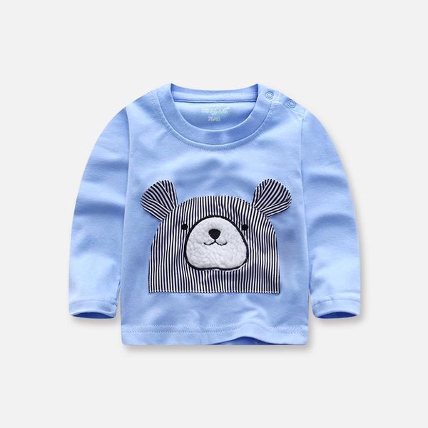 t-shirts children's t-shirt boys spring and autumn long-sleeved cartoon bottoming shirt baby girls pure cotton casual tidet-shirts, Blue
t-shirts children's t-shirt boys spring and autumn long-sleeved cartoon bottoming shirt baby girls pure cotton casual tidet-shirts, Blue