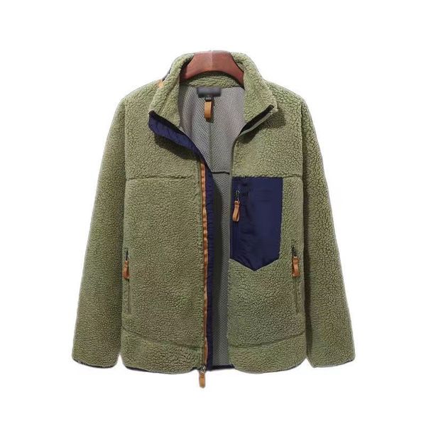 mens fleece fashion pata jacket thick warm down classic retro autumn winter pata couple models lamb cashmere coat men women clothing, Black;brown
mens fleece fashion pata jacket thick warm down classic retro autumn winter pata couple models lamb cashmere coat men women clothing, Black;brown