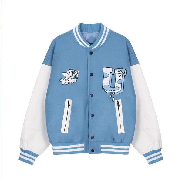 men varsity baseball jacket high street clothing women fashion bomber coats harajuku japanese racer streetwear motorcycle coat245h, Black;brown
men varsity baseball jacket high street clothing women fashion bomber coats harajuku japanese racer streetwear motorcycle coat245h, Black;brown
