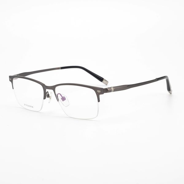 sunglasses for women rectangle titanium eyeglasses semi frame glasses men fashion design, Black
sunglasses for women rectangle titanium eyeglasses semi frame glasses men fashion design, Black