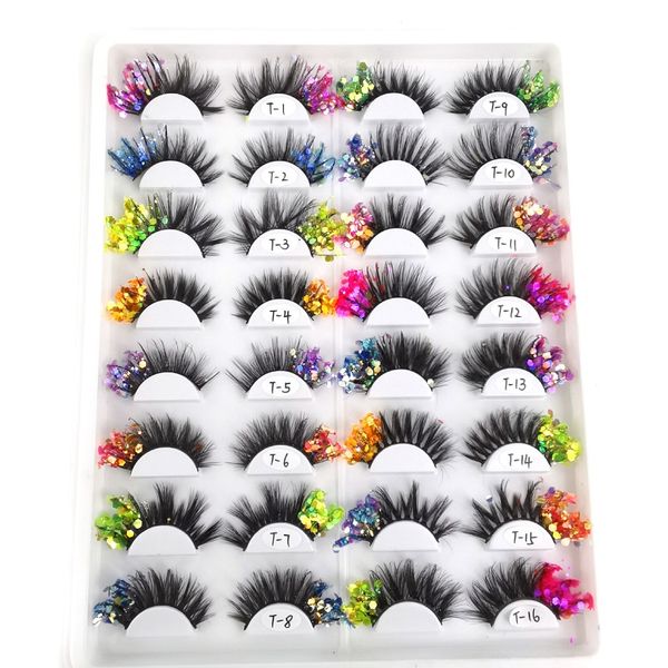wholesale new eyes luminous mink eyelashes fluffy 25mm 3d mink lashes dramatic fluorescent false makeup sequins
wholesale new eyes luminous mink eyelashes fluffy 25mm 3d mink lashes dramatic fluorescent false makeup sequins
