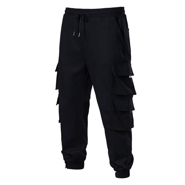 men's pants cargo men elastic multiple pocket military male trousers casual outdoor joggers pant fashion, Black
men's pants cargo men elastic multiple pocket military male trousers casual outdoor joggers pant fashion, Black