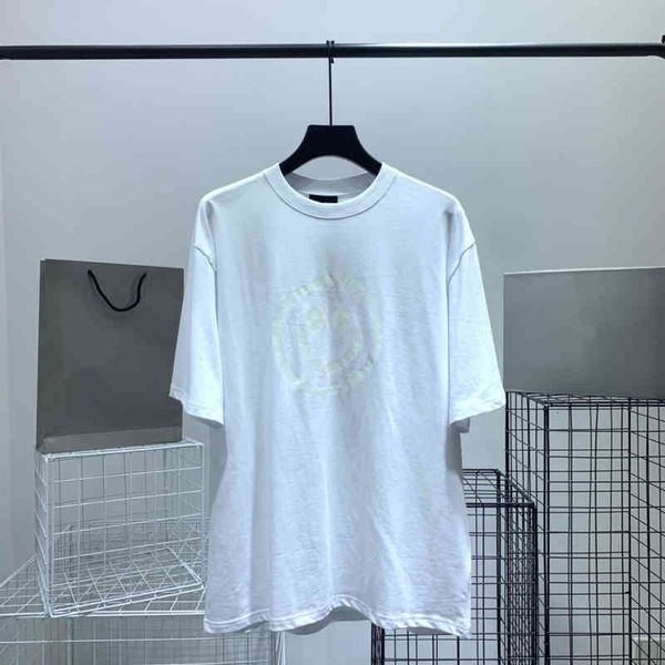 men's t-shirts correct version of smiling face printed short sleeve luminous elf loose t-shirt for lovers fashion and versatile, White;black
men's t-shirts correct version of smiling face printed short sleeve luminous elf loose t-shirt for lovers fashion and versatile, White;black