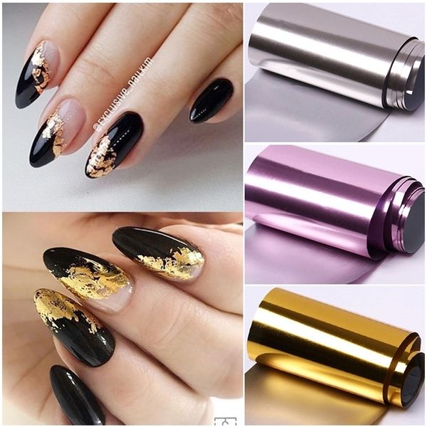 1 roll pink gold sliver foils sparkly sky glitter transfer stickers slider paper nail art manicures decoration 220711, Black
1 roll pink gold sliver foils sparkly sky glitter transfer stickers slider paper nail art manicures decoration 220711, Black