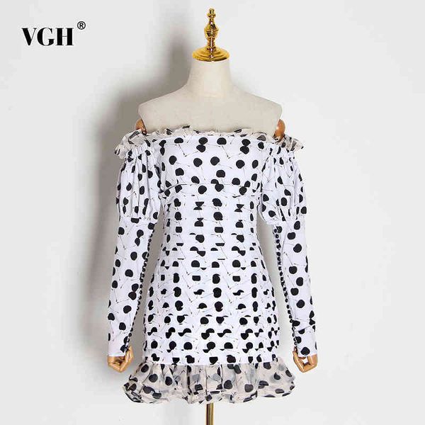 hit color dress for women slash neck long sleeve high waist elegant polka dot mini dresses female fashion autumn style 210507, Black;gray
hit color dress for women slash neck long sleeve high waist elegant polka dot mini dresses female fashion autumn style 210507, Black;gray