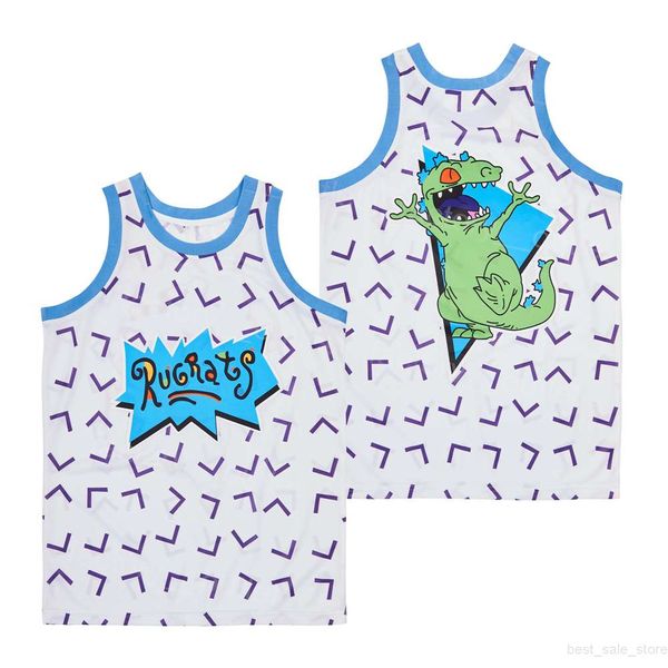men movie basketball high school rugrats reptar jersey hip hop college color team white breathable for sport fans university embroidery and, Black
men movie basketball high school rugrats reptar jersey hip hop college color team white breathable for sport fans university embroidery and, Black