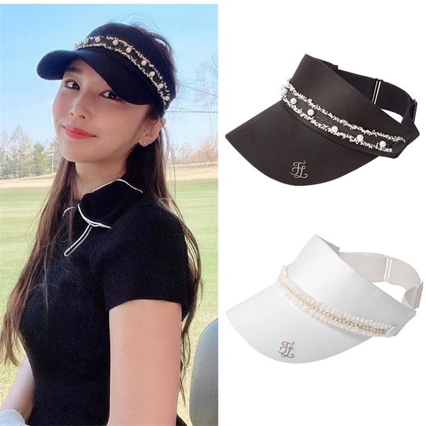 golf hat summer women's pearl lace edge women's empty hat sun protection and fashion modification face contour sun 220707, Black;white
golf hat summer women's pearl lace edge women's empty hat sun protection and fashion modification face contour sun 220707, Black;white