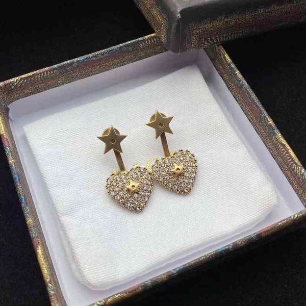 2022 factory wholesale new dijia new love full drill pentagonal dual-purpose ear hook earrings, Golden
2022 factory wholesale new dijia new love full drill pentagonal dual-purpose ear hook earrings, Golden