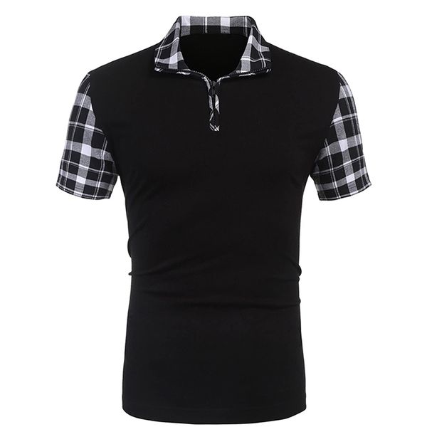 summer mens casual stritching short sleeve polo shirt business clothes luxury tee male fashion grid zipper polos men 220628, White;black
summer mens casual stritching short sleeve polo shirt business clothes luxury tee male fashion grid zipper polos men 220628, White;black