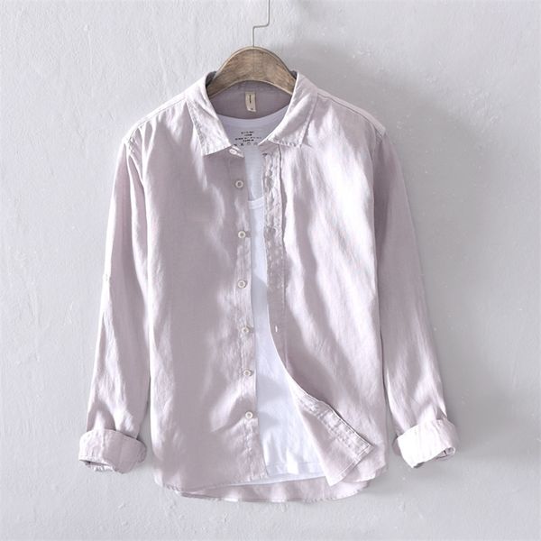 new arrival linen shirts men solid green long shirt mens 100% flax casual men shirts brand soft shirts male clothes chemise t200319, White;black
new arrival linen shirts men solid green long shirt mens 100% flax casual men shirts brand soft shirts male clothes chemise t200319, White;black