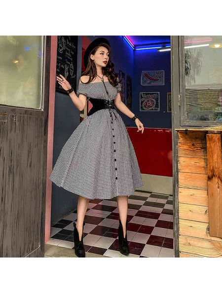 casual dresses vintage original black-and-white open shoulder puffy skirt + waist denim series ndbb, Black;gray
casual dresses vintage original black-and-white open shoulder puffy skirt + waist denim series ndbb, Black;gray