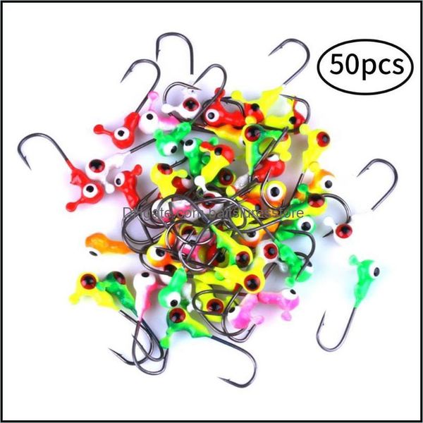 fishing hooks sports outdoors 50pcs mixed color high carbon steel tackle durable fishhooks carp non-barb hook ocean river lake 1.8g 1g jig
fishing hooks sports outdoors 50pcs mixed color high carbon steel tackle durable fishhooks carp non-barb hook ocean river lake 1.8g 1g jig