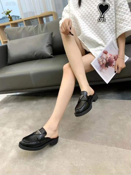 2023 summer slippers women sandals mules pointed toe brushed leather black white slingbacks pumps size 35-41
2023 summer slippers women sandals mules pointed toe brushed leather black white slingbacks pumps size 35-41