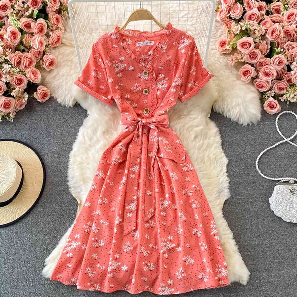 casual dresses ear edged v-neck floral dress summer style waist slim temperament gentle medium length skirt j9t0, Black;gray
casual dresses ear edged v-neck floral dress summer style waist slim temperament gentle medium length skirt j9t0, Black;gray