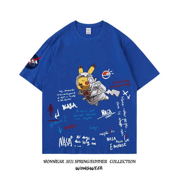 nasa astronaut t-shirt men's joint short sleeve ins fashion cartoon pure cotton couple student summer clothing bottoms 20up7, White;black
nasa astronaut t-shirt men's joint short sleeve ins fashion cartoon pure cotton couple student summer clothing bottoms 20up7, White;black