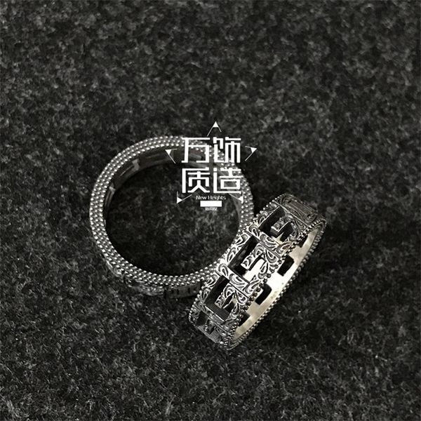 14% off jewelry the new ancient pure silver rattan engraved hollow out g-shaped ring for men and women
14% off jewelry the new ancient pure silver rattan engraved hollow out g-shaped ring for men and women