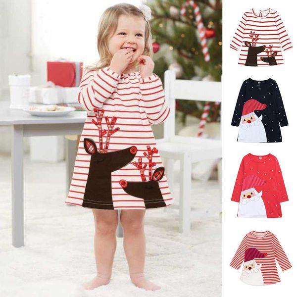 girl's dresses 2022 arrival children's clothing long sleeve girls casual fashion dress striped father christmas kids clothes, Red;yellow
girl's dresses 2022 arrival children's clothing long sleeve girls casual fashion dress striped father christmas kids clothes, Red;yellow