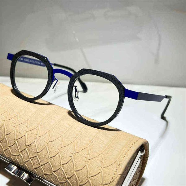 anne vanlentin optical glasses for men women retro style anti-blue light lens plate plank oval frame with box, White;black
anne vanlentin optical glasses for men women retro style anti-blue light lens plate plank oval frame with box, White;black