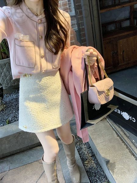 casual dresses designer 8752# small fragrance sweet year suit winter temperament dress autumn and two piece set y4w3, Black;gray
casual dresses designer 8752# small fragrance sweet year suit winter temperament dress autumn and two piece set y4w3, Black;gray