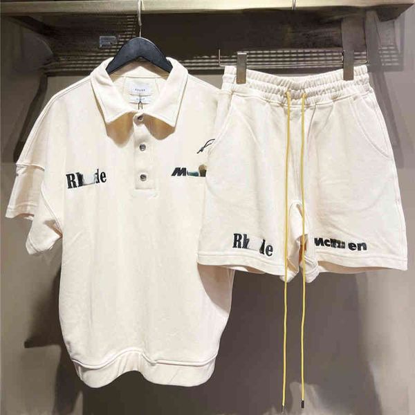 2022 rhude x letter embroidered lapel tshirt men's and women's short sleeve s-xl t shirts for men tshirts shorts suit t-shirt fash, White;black
2022 rhude x letter embroidered lapel tshirt men's and women's short sleeve s-xl t shirts for men tshirts shorts suit t-shirt fash, White;black