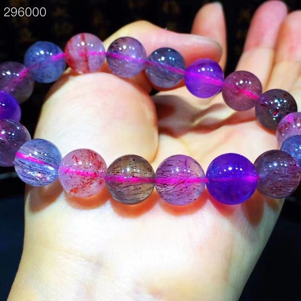 genuine natural colorful super 7 red lepidocrocite quartz bracelet 11.2mm rutilated quartz women clear round beads men aaaaaa, Silver
genuine natural colorful super 7 red lepidocrocite quartz bracelet 11.2mm rutilated quartz women clear round beads men aaaaaa, Silver