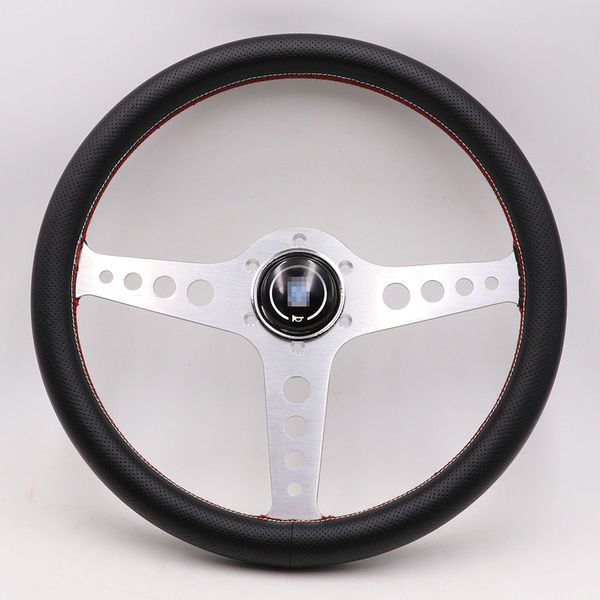 silver lightweight aluminum nd 14inch real leather steering wheel drift sport steering wheels
silver lightweight aluminum nd 14inch real leather steering wheel drift sport steering wheels