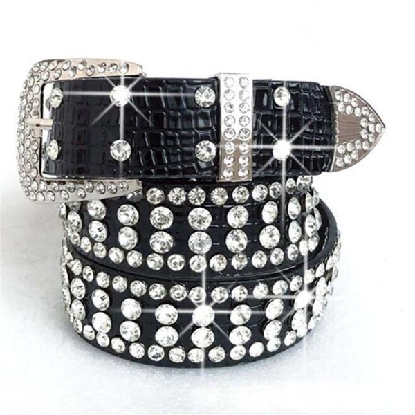 luxury strap men women rhinestones belt western cowgirl cowboy bling pin buckle belts y1025277f, Black;brown
luxury strap men women rhinestones belt western cowgirl cowboy bling pin buckle belts y1025277f, Black;brown