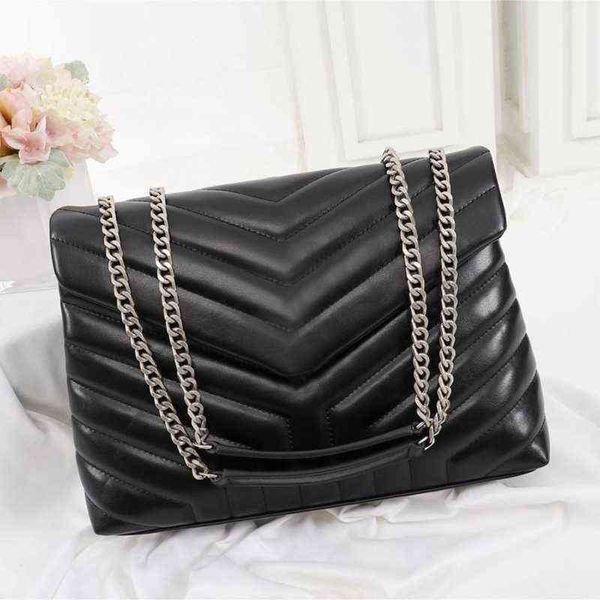 5a designer handbags square fat loulou chain bag real leather women's bag large-capacity shoulder bags quilted messenger handbag, Red;black
5a designer handbags square fat loulou chain bag real leather women's bag large-capacity shoulder bags quilted messenger handbag, Red;black