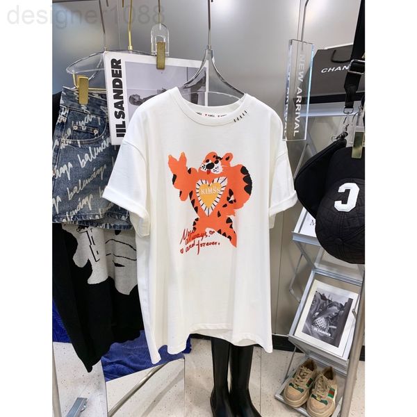 women's t-shirt designer spring and summer new embroidery little tiger short sleeved round neck t-shirt smart girl embellishment, exqui, White
women's t-shirt designer spring and summer new embroidery little tiger short sleeved round neck t-shirt smart girl embellishment, exqui, White