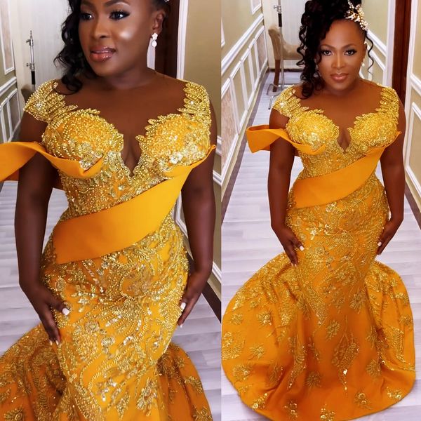 2022 plus size arabic aso ebi luxurious mermaid sparkly prom dresses sheer neck evening formal party second reception birthday engagement go, Black
2022 plus size arabic aso ebi luxurious mermaid sparkly prom dresses sheer neck evening formal party second reception birthday engagement go, Black
