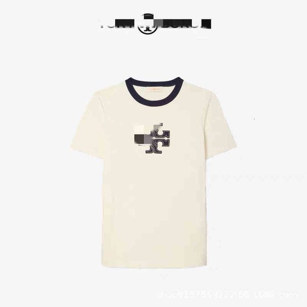 women's t-shirt stb t-shirt light luxury women's pure cotton embroidery thin loose round neck classic pullover, White
women's t-shirt stb t-shirt light luxury women's pure cotton embroidery thin loose round neck classic pullover, White
