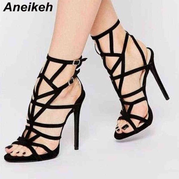 aneikeh spring hollow faux suede sandals women's high boots peep toe sewing fashion thin heels wedding new black 35 42 220421
aneikeh spring hollow faux suede sandals women's high boots peep toe sewing fashion thin heels wedding new black 35 42 220421