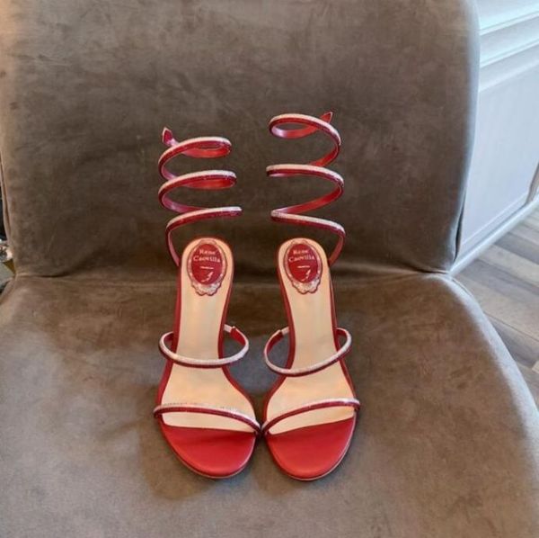 caovilla cleo rene open toe sandals crystal embellished spiral snake tail sandals twining rhinestone sandal women silver red, Black
caovilla cleo rene open toe sandals crystal embellished spiral snake tail sandals twining rhinestone sandal women silver red, Black