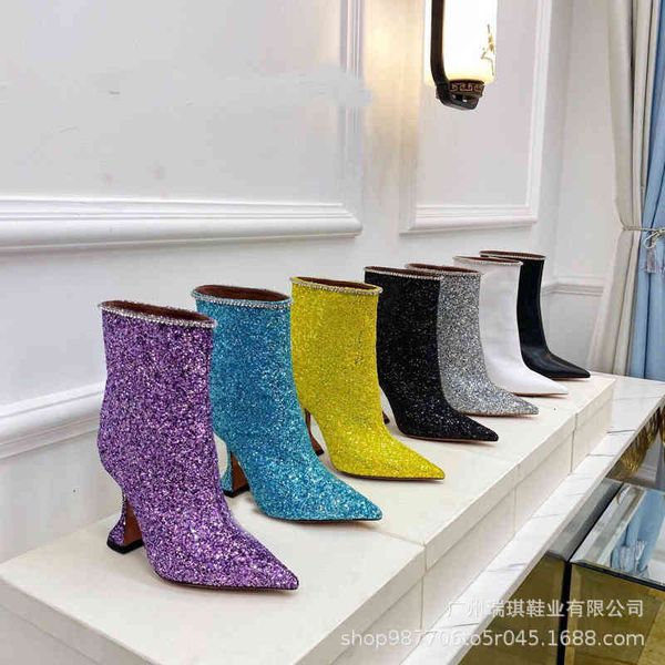boots autumn and winter wedding boots fashion short star material calfskin women's shoes ground high-heeled pxgo, Black
boots autumn and winter wedding boots fashion short star material calfskin women's shoes ground high-heeled pxgo, Black