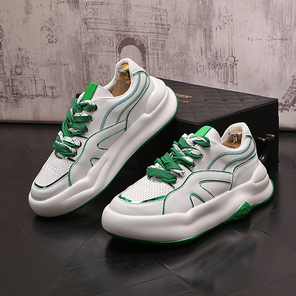 luxury designers dress wedding party shoes spring autumn breathable lace up vulcanize casual sneakers fashion round toe thick bottom leisure, Black
luxury designers dress wedding party shoes spring autumn breathable lace up vulcanize casual sneakers fashion round toe thick bottom leisure, Black