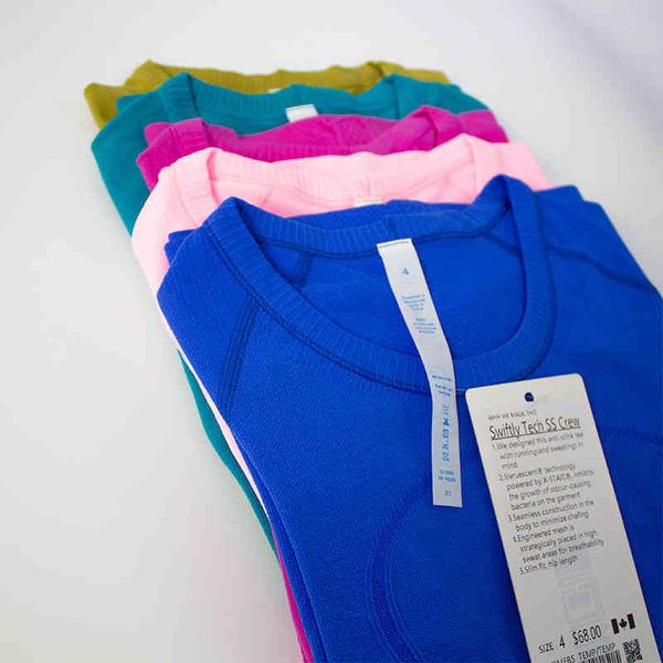 fashion brand lulu t shirts short sleeve o neck sports t-shirt women fitness stretchy yoga tshirts breathable high elastic athletic workout, White
fashion brand lulu t shirts short sleeve o neck sports t-shirt women fitness stretchy yoga tshirts breathable high elastic athletic workout, White