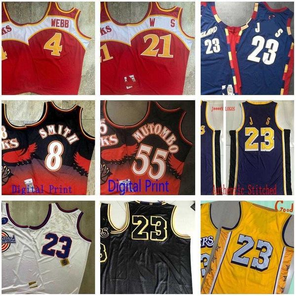 authentic stitched retro mitchell and ness basketball jerseys 8 smith 55 mutombo red blue white black yellow jersey005, Black;red
authentic stitched retro mitchell and ness basketball jerseys 8 smith 55 mutombo red blue white black yellow jersey005, Black;red