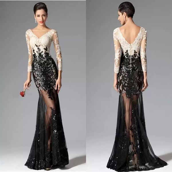 modest mermaid prom dresses 2022 formal dresses v neckline black and white lace evening dresses beaded pageant gowns
modest mermaid prom dresses 2022 formal dresses v neckline black and white lace evening dresses beaded pageant gowns