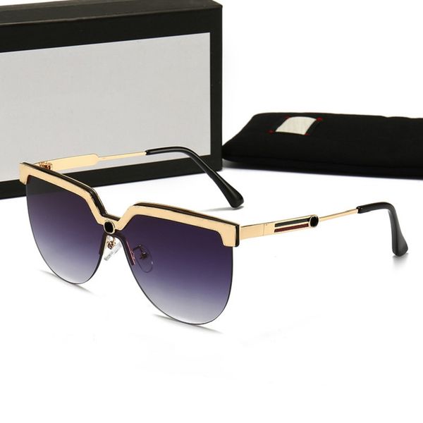 mens womens fashion sunglasses luxury designer sunglasses semi-rimless sun glasses with original case box, White;black
mens womens fashion sunglasses luxury designer sunglasses semi-rimless sun glasses with original case box, White;black