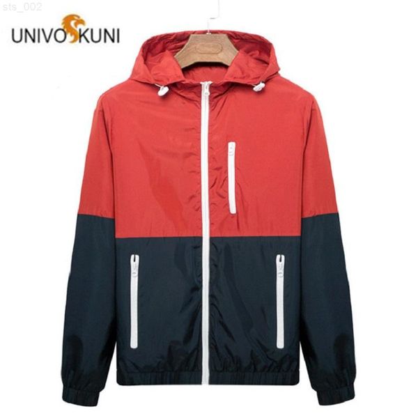 2019 windbreaker men casual spring autumn lightweight jacket hooded contrast color zipper jackets outwear korean clothes hip hop t220716, Black;brown
2019 windbreaker men casual spring autumn lightweight jacket hooded contrast color zipper jackets outwear korean clothes hip hop t220716, Black;brown