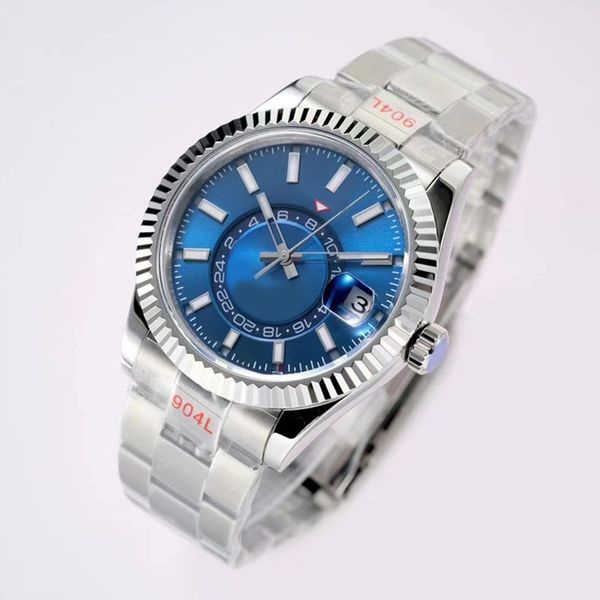 montre de luxe mens automatic mechanical watches 42mm full stainless steel swim luxury wristwatches sapphire luminous sky calendar watch oro, Slivery;brown
montre de luxe mens automatic mechanical watches 42mm full stainless steel swim luxury wristwatches sapphire luminous sky calendar watch oro, Slivery;brown