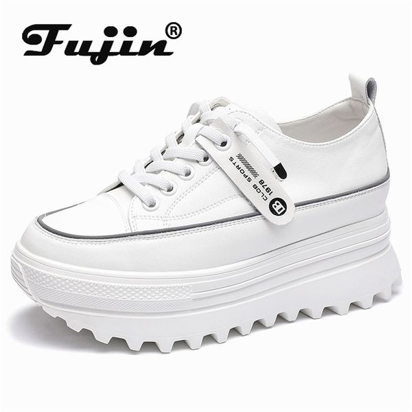 fujin 5.5cm genuine leather platform wedge shoes chunky sneaker white casual shoes comfortable breathable spring autumn shoes 220513, Black
fujin 5.5cm genuine leather platform wedge shoes chunky sneaker white casual shoes comfortable breathable spring autumn shoes 220513, Black