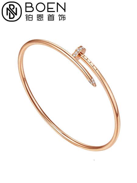 designer jewelry custom card home nail bracelet 18k gold color rose belt diamond simple hollow narrow version couple c home, Silver
designer jewelry custom card home nail bracelet 18k gold color rose belt diamond simple hollow narrow version couple c home, Silver