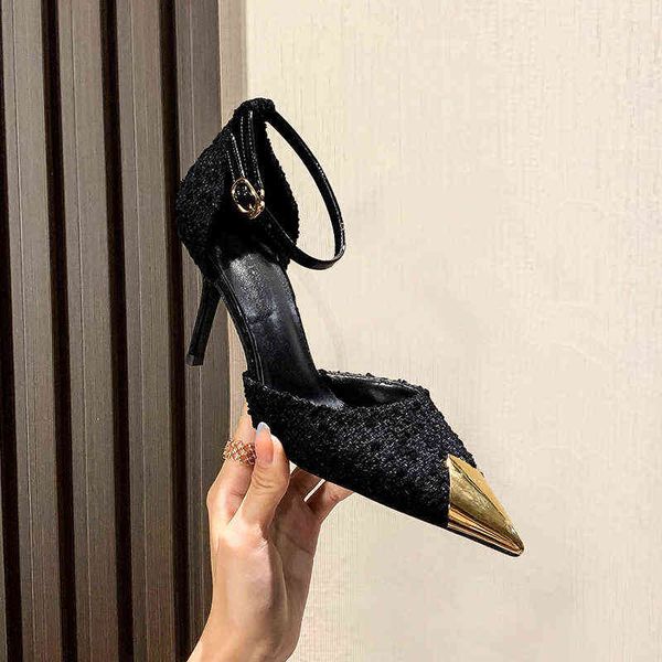 spring 2022 net red same fashion one-sided high-heeled women's thin heels black large single shoes
spring 2022 net red same fashion one-sided high-heeled women's thin heels black large single shoes
