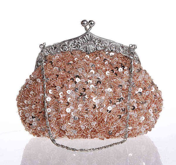 champagne chinese women's beaded sequined handbag clutch party bridal evening bag purse makeup bag 03162-e t220727
champagne chinese women's beaded sequined handbag clutch party bridal evening bag purse makeup bag 03162-e t220727