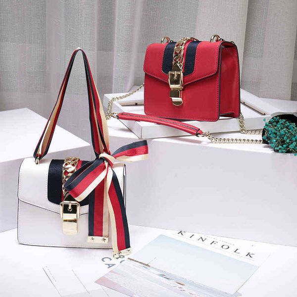 2022 new cowhide women's bag single shoulder diagonal span bow knot fashion color matching small square korean version chaoniu
2022 new cowhide women's bag single shoulder diagonal span bow knot fashion color matching small square korean version chaoniu