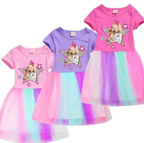 jojo siwa baby girls princess dress summer children party birthday dress, Red;yellow
jojo siwa baby girls princess dress summer children party birthday dress, Red;yellow